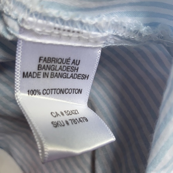 2 for 25 💗 Striped Lightweight Button Up - Picture 6 of 7